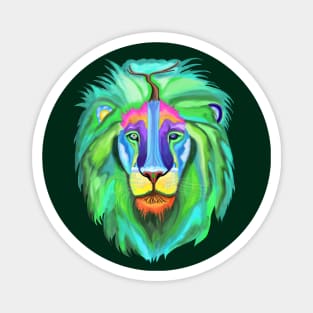 Psychedelic Nature of the Lion Magnet